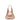 Small Dua bag in platinum hammered leather BS9718 MIRAGE CLAY GIANNI CHIARINI 