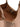 Small platinum hammered leather Dua bag BS9718 MIRAGE CLAY GIANNI CHIARINI 