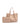 Borsa Dua media in pelle martellata cipria BS9719 PINK SALT GIANNI CHIARINI 