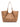Borsa Dua grande in pelle martellata beige BS9720 CLAY GIANNI CHIARINI 