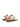 Sandalo piatto in pelle burro con 2 fibbie QUAINT CHALK GUGLIELMO ROTTA 