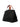 Borsa shopping in rafia con frangie laterali nera ONJA BLACK IBELIV 