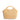 Borsa shopping con manico rigido beige PURE TEA IBELIV 