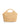 Borsa shopping con manico rigido beige PURE TEA IBELIV 