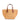 Maxi shopping bag in beige raffia TOKYOII TEA IBELIV 