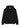 Felpa con cappuccio in cotone felpato nero SH9839 031 LACOSTE 