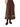 Abito smanicato in popeline di cotone marrone GOLA 036 MAX MARA WEEKEND 