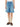 Bermuda in denim di cotone e lino stretch azzurro OZONO 006 MAX MARA WEEKEND 
