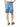 Bermuda in denim di cotone e lino stretch azzurro OZONO 006 MAX MARA WEEKEND 