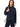 Giacca crop in tela di lana blu WKDMULINO 001 MAX MARA WEEKEND 