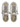 Sneakers Prsx donna in pelle bianca con dettaglio glitterato oro PRLDVGX2 BIANCO PHILIPPE MODEL 