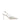 Slingback in pelle e strass con tacco 7cm GIULIA6 ARGENTO SERGIO LEVANTESI 