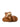 Sandals Goldenstar Glide in suede and fabric, chestnut 1167399 CHESTNUT UGG 