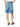 Bermuda in denim di cotone e lino stretch azzurro OZONO 006 MAX MARA WEEKEND 