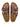 Arizona Big Buckle Rafia marrone donna 1031418 CARAFE BIRKENSTOCK 