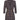Abito Robe-manteau in doppio crepe stampato nero AB38336E2 685 ELISABETTA FRANCHI 