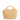 Borsa shopping con manico rigido beige PURE TEA IBELIV 