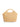 Borsa shopping con manico rigido beige PURE TEA IBELIV 