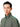 Felpa in jacquard monogram con zip Paris verde SH1368 D1R LACOSTE 