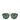 Rickard black sunglasses with green lenses 16132QQ BLACK CHPO 