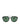 Rickard black sunglasses with green lenses 16132QQ BLACK CHPO 