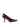 Bordeaux patent leather pumps with 70mm heel