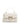 Borsa Classic Lady Love Bag Puff chevron bianco