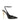 Slingback in nappa NERA con tacco scultura LOGO SA25B 188 ELISABETTA FRANCHI 