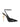 Slingback in nappa NERA con tacco scultura LOGO SA25B 188 ELISABETTA FRANCHI 