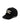 Cappello baseball nero in canvas con ricamo logo CL06F 110 ELISABETTA FRANCHI 