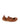 BALLERINA HOGAN H684 IN PELLE CUOIO CON FIOCCO E CHARMS HXW6840FP80QZBS003 MARRONE HOGAN 