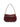 Borsa a spalla Helena Round in pelle bordeaux BS11088TKLNASPM WINE GIANNI CHIARINI 