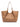 Borsa Dua grande in pelle martellata beige BS9720 CLAY GIANNI CHIARINI 