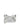 Borsa Nora pouch in melle metallizzata argento BS10224 ARGENTO GIANNI CHIARINI 