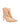 STIVALETTO IN PELLE NAPPA BEIGE CAMMELLO CON TACCO VALE26 MOU HALMANERA 