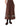 Abito smanicato in popeline di cotone marrone GOLA 036 MAX MARA WEEKEND 