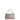 Bronze metallic leather minibag with rhinestone handle CM142A3111 034 ALMALA 