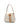 Borsa Helena Round in pelle martellata bianca BS11086 SABBIA GIANNI CHIARINI 
