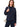 Giacca crop in tela di lana blu WKDMULINO 001 MAX MARA WEEKEND 