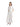 Abito chemisier lungo in gabardina bianco DA525IF0049D 001 DONDUP 