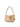 Helena Round baguette bag in platinum leather BS11088 MIRAGE GIANNI CHIARINI 