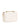 Borsa Mini Love Bag Puff in pelle maxi quilt bianco