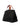 Borsa shopping in rafia con frangie laterali nera ONJA BLACK IBELIV 
