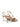 Slingback in pelle beige con tacco 7cm GIULIA6 IVORY SERGIO LEVANTESI 