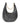 Borsa classic Brioche Bag Hobo media in pelle nero