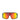 Erica black sunglasses with multicolor lenses 16133LD BLACK/RED MIRROR CHPO 