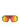 Erica black sunglasses with multicolor lenses 16133LD BLACK/RED MIRROR CHPO 
