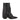 STIVALE TEXANO IN PELLE NERA CON RISVOLTO TEX38 NERO HALMANERA 