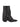 STIVALE TEXANO IN PELLE NERA CON RISVOLTO TEX38 NERO HALMANERA 