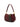 Borsa a spalla Helena Round in pelle bordeaux BS11088TKLNASPM WINE GIANNI CHIARINI 